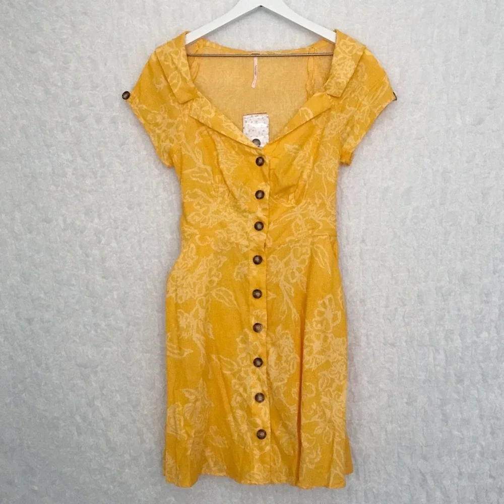 NWT Free people ‘A Thing Called Love’ Mini Dress - Picture 3 of 7